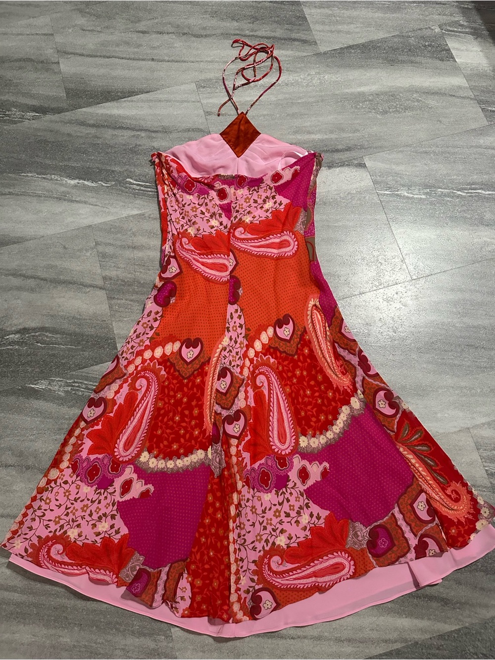 Y2K Banana Republic halter Dress 8 - Picture 4 of 10